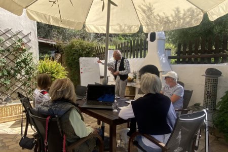 Seminar im Garten